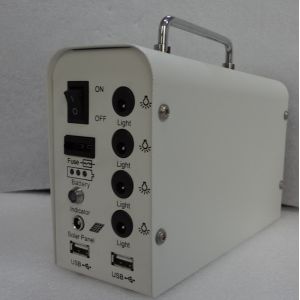 Light Weight Portable Solar Rechargeable Battery 12V 7AH For Home Lighting