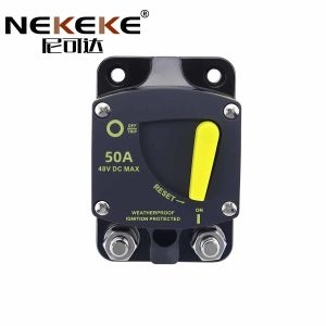 12-48VDC 30-300 Amp Marine Circuit Breaker With Reset Fuse IP67 Waterproof