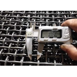 Heavy Duty Perforated Vibrating Screen Mesh With Hook For Stone