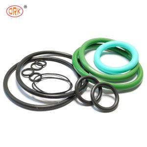 Black O Ring Vacuum Seal Natural Rubber Wiper Ring Seal with Varying Compression