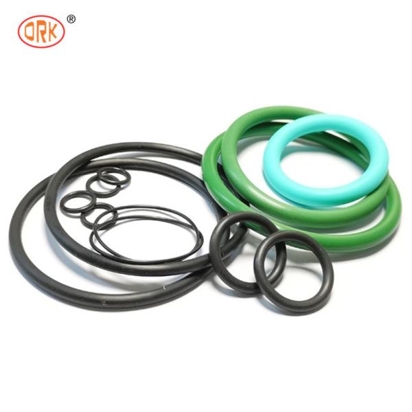 Black O Ring Vacuum Seal Natural Rubber Wiper Ring Seal with Varying Compression