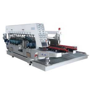 Full Automatic Glass Edging Machine With Film Removing Device , 0-8m / Min