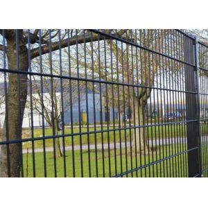 High Strength Q235 Galvanized Double Loop Fencing PVC Coated 868 Mesh Fencing