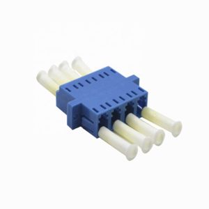 SM LC/APC Quad Optical Adapter