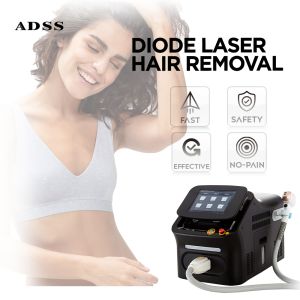 ADSS OEM Custom Portable Diode Laser 808nm Hair Removal Machine for Salon Use