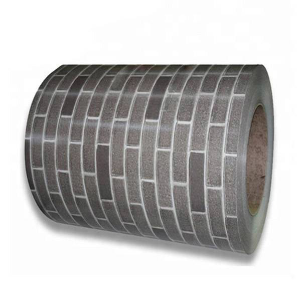 1250mm Galvanized PPGL Steel Coil Full Hard Color Coated Prepainted