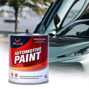2k Car Refinishing Paint Auto Body Refinish Paint Solid Colors High Gloss Blue