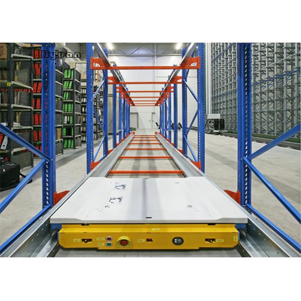 Powder Coated Radio Shuttle Racking Corrosion Protection Q235 Steel Customized
