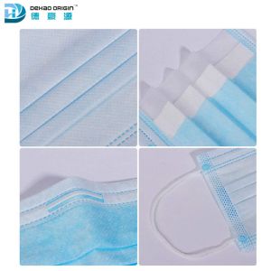 Dust Proof CE FDA YY/T0969-2013 3 Ply Non Woven Face Mask