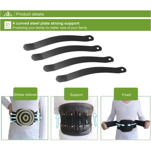 Double Pull Waist Back Support Belt Brethable Leather Material OEM ODM Service