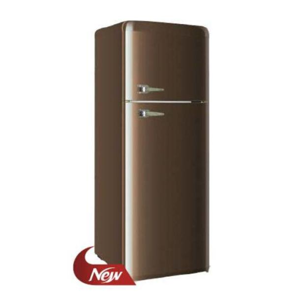 Quality 280L double door retro fridge wholesale