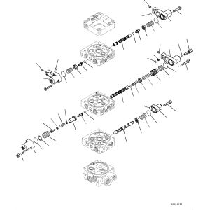 China 723-53-16202 723-53-16201 723-53-16200 723-53-16302 For Komatsu WA380-6 WA430-6 WHEEL LOADERS Hydraulic Main Control Valve  Construction Machinery Parts Aftermarket High quality Original on sale