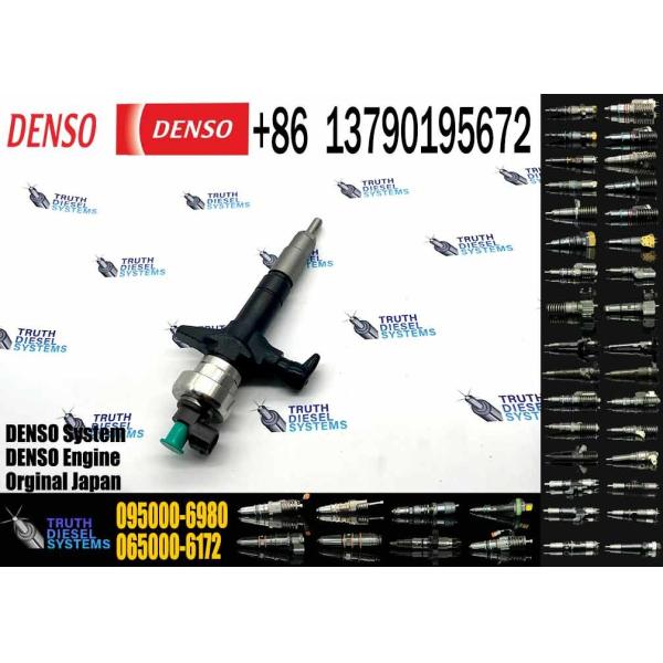 Quality High Quality Diesel Common Rail Fuel Injector 095000-6980 8-98011604-5 For Isuzu 4jj1 3.0l Engine Injector wholesale