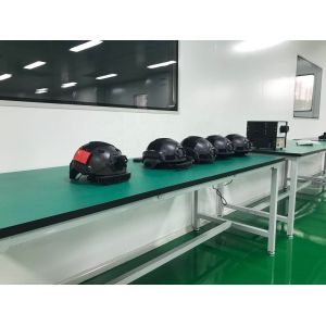 Temperature Scanner Fever Detection AR Police Smart AI Helmet