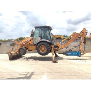Used Backhoe Loader Original Case 580m, Secondhand Hydraulic Backhoe Loader Case