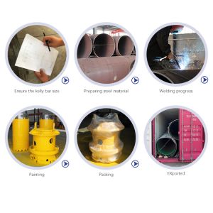 Sany Soilmec Bauer Rig Casing Drive Adapter Dw Sw Bored Piling Rig Casing Wall