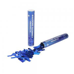 China 12 Inch Blue Confetti Cannon Wedding Club Celebration Confetti Poppers on sale