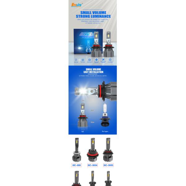 9006 9005 Hb3 Led High Beam 12V For Driving Safely Dual Color