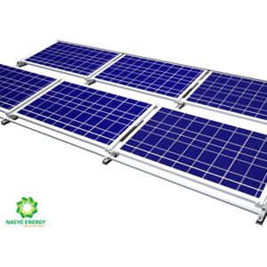 1.5KN/sqm Snow Load Anodized Aluminum Solar Roof Brackets