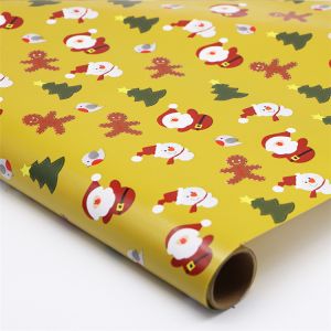 Waterproof Colorful Uncoated Eco Gift Wrapping Paper Wood Pulp
