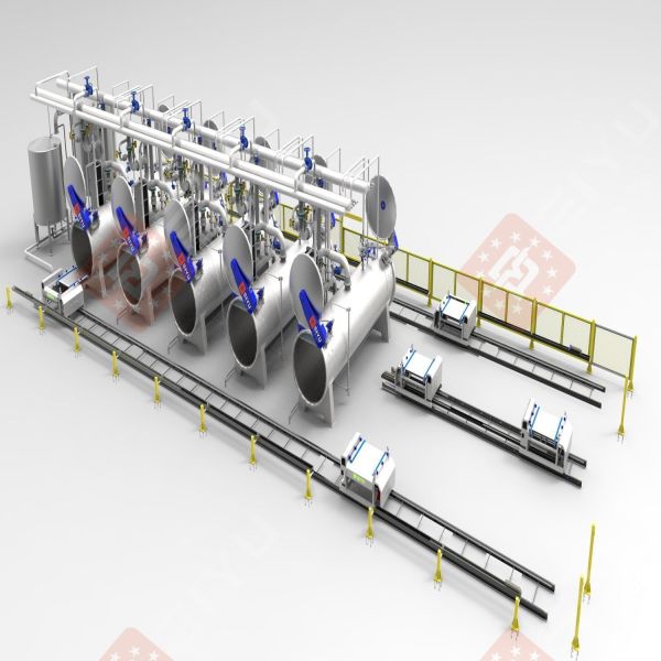 Customization DN1200 Retort Sterilization Machine Sterilizer Autoclave Suitable