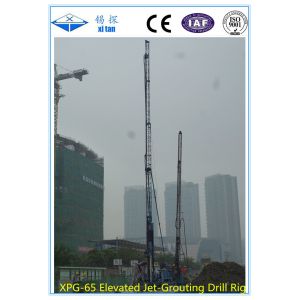 Big Torque Jet Grouting Drilling Rig with 20m Assistant Tower XPG - 65