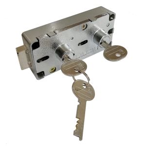 UL Approval Iron Dual Key Door Lock , Dual Deadbolt Lock For Safe Boxes