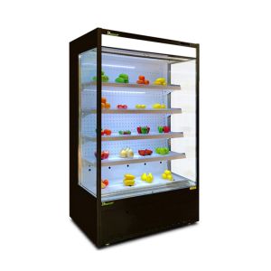 Custom Multi Deck Refrigerated Display Meat Fruit Vegetable Air Cooler