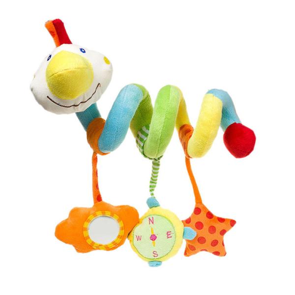 35x18cm Spiral Pram Toy , CE Baby Doll Car Seat And Stroller