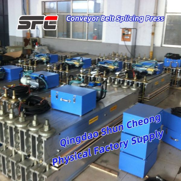 Factory-Customized Joint Vulcanizing Machine with PLC Control System, Adjustable Temperature Range 0-400℃, and Customizable Cooling System