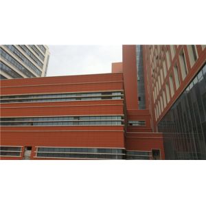 Custom Terracotta Cladding Modern Building Facade Materials With High Strength