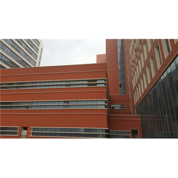Quality Custom Terracotta Cladding Modern Building Facade Materials With High Strength wholesale