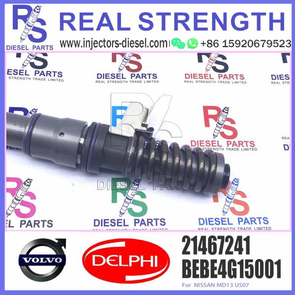 21467241 New Diesel Fuel Injector For E3.4 VOL-VO TRUCK MD13 US07 BEBE4G15001 21467241,22340639