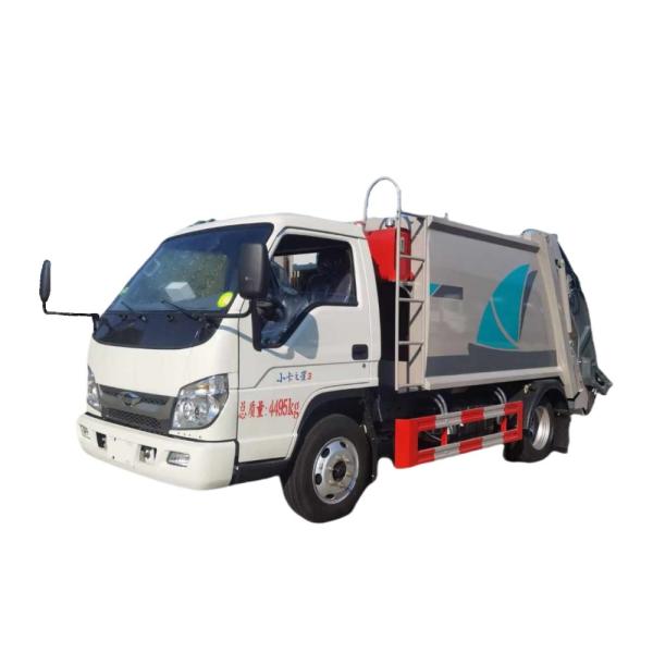 4*2 Rear Loading Garbage Collector Truck Compression Type Compacting Garbage