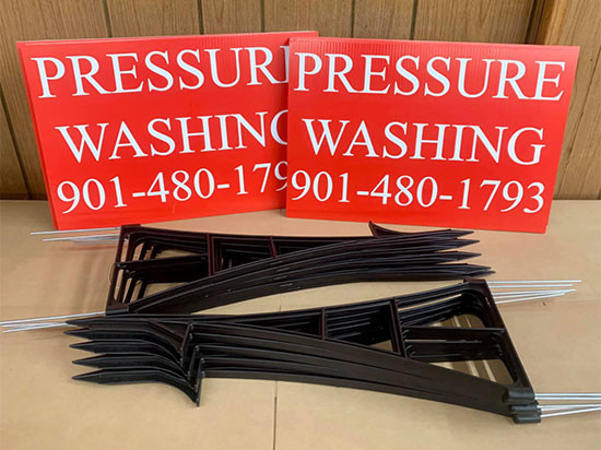 Quality Reusable Corrugated Plastic Sign Boards With Stakes wholesale