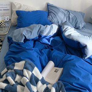 Cheap Customized Size Luxury Bed Sheet Quilt Set in Soft and Comfortable Cotton for Double Bed for sale