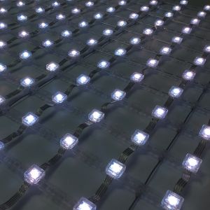 Panoramic LED Mesh Screen 4mm Pixel Pitch For Architectural Landscape Lighting