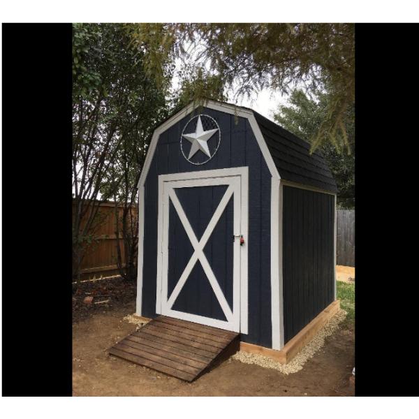2mm Thickness Custom Shed Kit with Peak Roof Fast Framer Universal Storage Shed Framing Kit