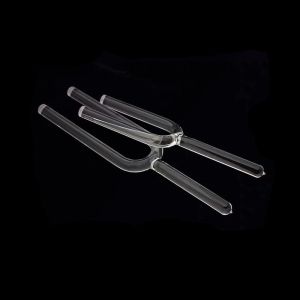 Custom Crystal Soul Quartz Singing Tuning Fork 10mm 16mm 20mm Chakra Set With