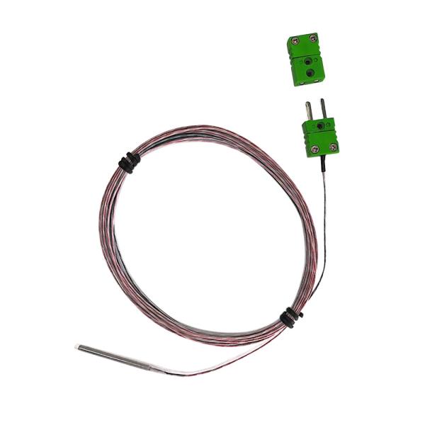 Quality Stainless Steel RTD Thermocouple Sensor Probe High Temperature Plug Connected wholesale