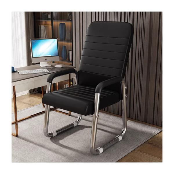 Foldable Bow-Shaped Mesh Conference Chair Simple and Modern for Comfortable