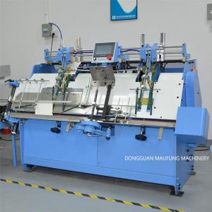 Cheap High Speed Automatic A4 Size Notebook End Paper Pasting And Tipping Machine MF-EIM450 for sale