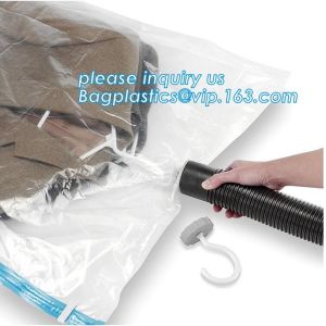 zipper clean vacuum sealed bag, zipper reusable vacuum cleaner bag, zipper cloth