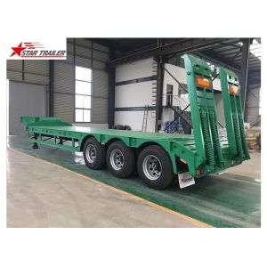 China Q345B Steel Frame Heavy Transport Trailer For Heavy Transportation on sale