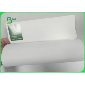 Width 70×100cm High Whiteness 70gsm FDA White Kraft Paper For Food Packing
