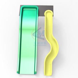 Commercial Fibreglass Pool Water Slide Fun Pool Slides Safety For Entertainment