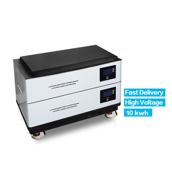 LiFePo4 Solar 48v Lithium Phosphate Battery 10kwh Stackable Energy Storage