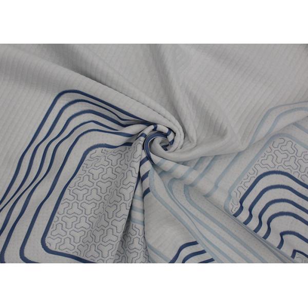 Quality Geometric Printing Jacquard Latex Mattress Fabric Air Layer wholesale