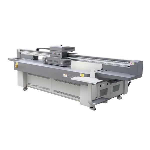 Quality CMYK WW 2500mm Width Tile Printing Machine 8pass UV Inkjet Flatbed Printers wholesale