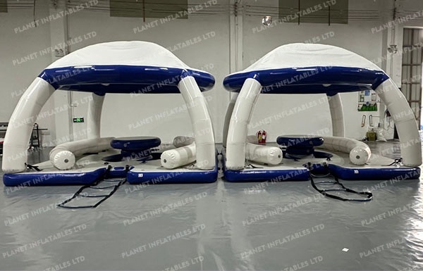 Quality Summer Popular Wholesale Water Platform Floating Tent Dock Island Inflatable Dock for Party wholesale